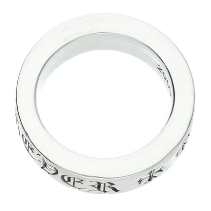 Chrome Hearts 6mm SPACER FOREVER Silver Ring Size US 6.5