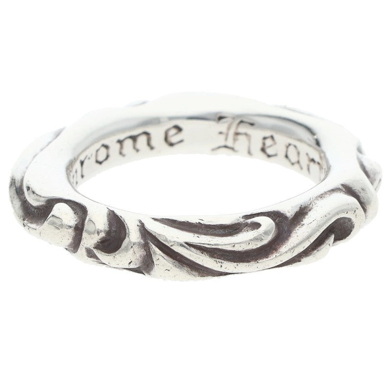 Chrome Hearts SCROLL BAND Silver Ring Size US 6