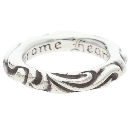 Chrome Hearts SCROLL BAND Silver Ring Size US 6