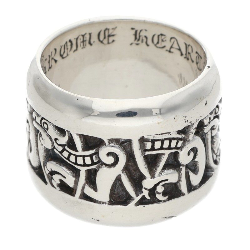 Chrome Hearts Wide Celtic Band Silver Ring Size ONE SIZE