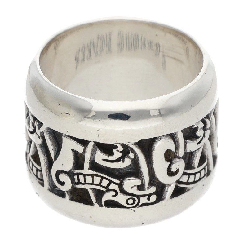 Chrome Hearts Wide Celtic Band Silver Ring Size ONE SIZE