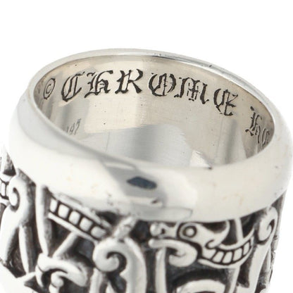 Chrome Hearts Wide Celtic Band Silver Ring Size ONE SIZE