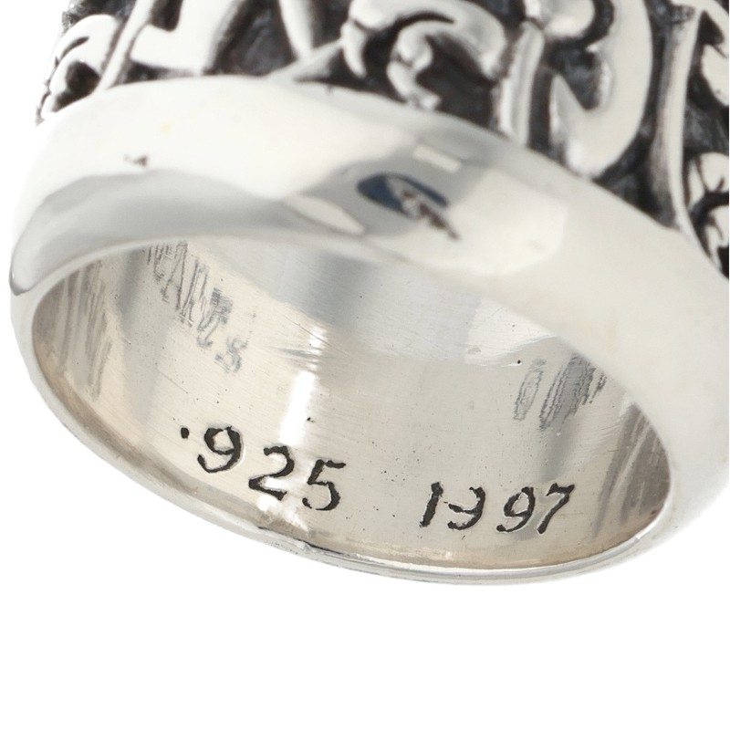 Chrome Hearts Wide Celtic Band Silver Ring Size ONE SIZE