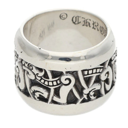 Chrome Hearts Wide Celtic Band Silver Ring Size ONE SIZE