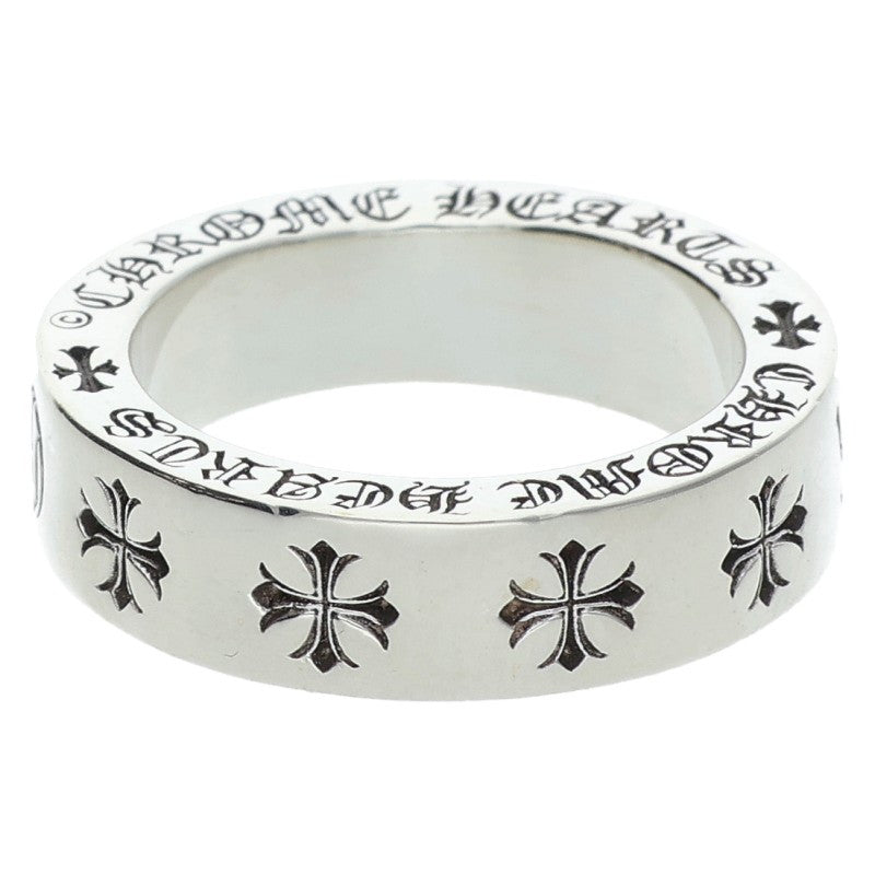 Chrome Hearts 6mm SPACER FOREVER Silver Ring Size JP 10.5