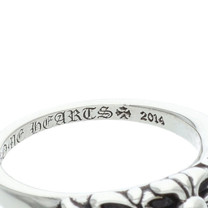 Chrome Hearts BABY CLASSIC Floral Silver Ring Size ONE SIZE