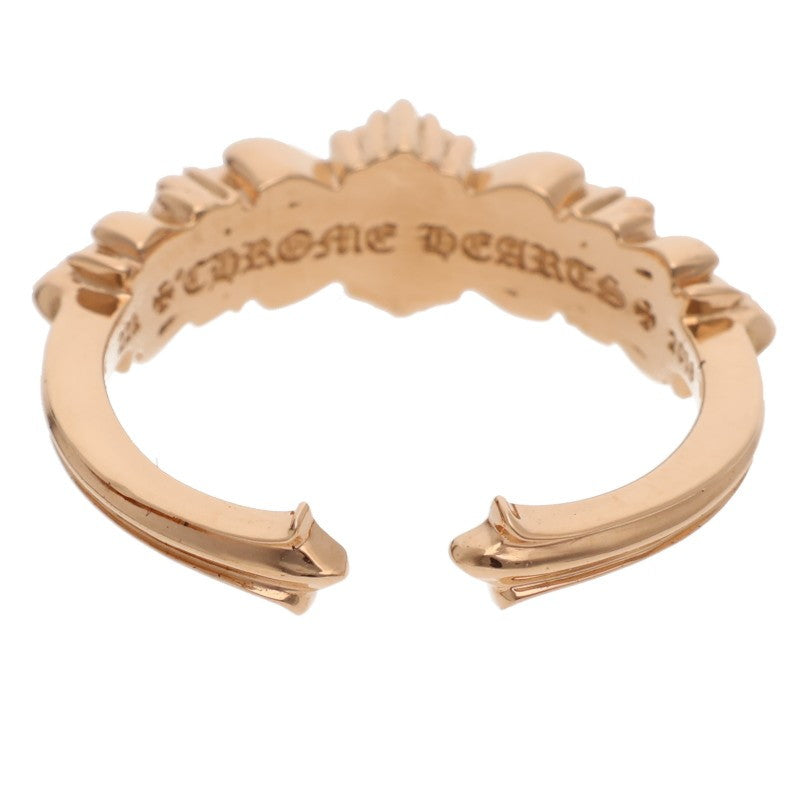 Chrome Hearts 22K PAVE Diamond Baby Floral Ring Size JP 19