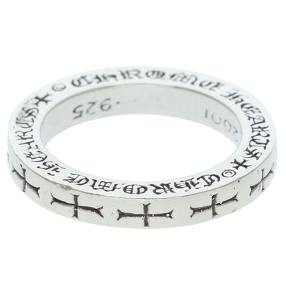 Chrome Hearts 3mm Spacer FUCKYOU Silver Ring Size ONE SIZE
