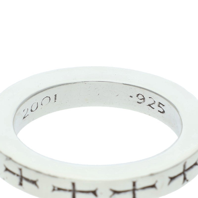 Chrome Hearts 3mm Spacer FUCKYOU Silver Ring Size ONE SIZE