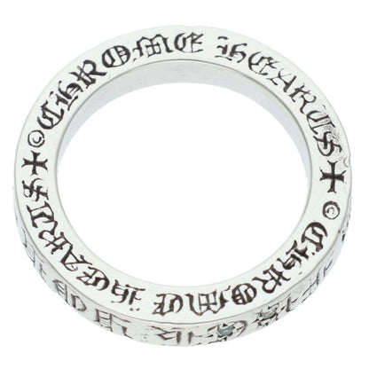 Chrome Hearts 3mm Spacer FUCKYOU Silver Ring Size ONE SIZE