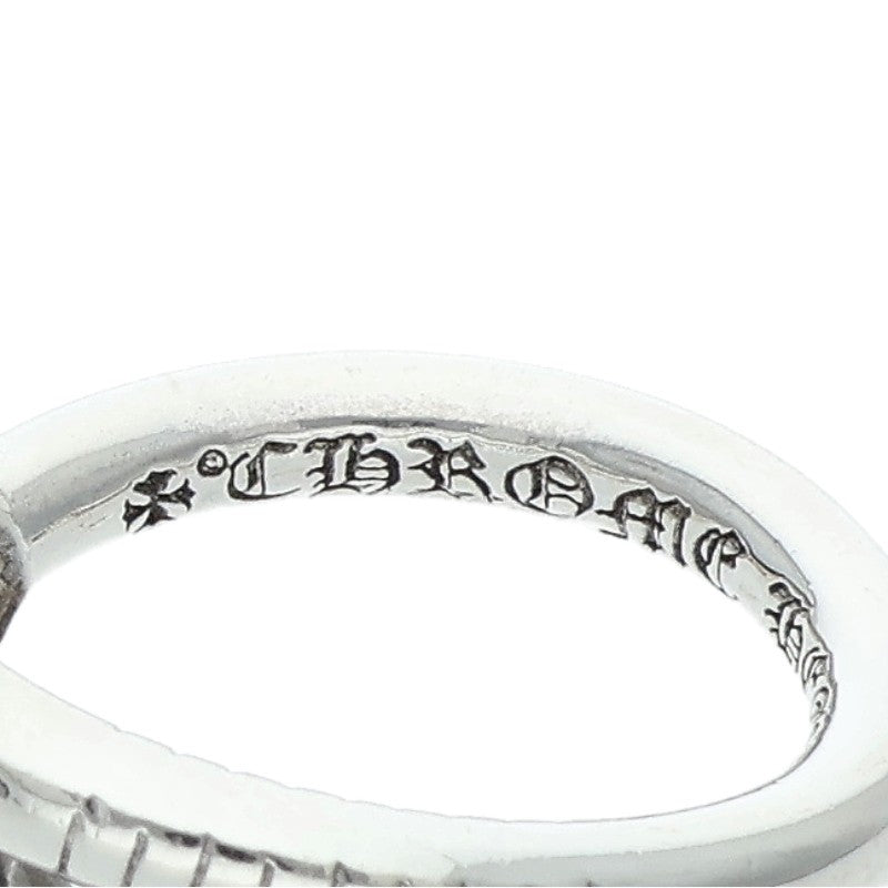 Chrome Hearts Nail Crossball Silver Ring Size ONE SIZE