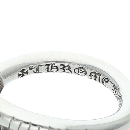 Chrome Hearts Nail Crossball Silver Ring Size ONE SIZE