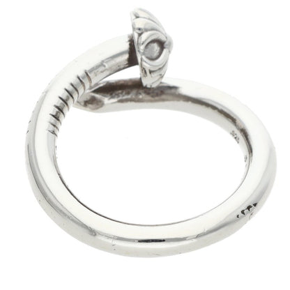 Chrome Hearts NAIL CRSBALL Silver Ring Size ONE SIZE
