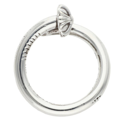 Chrome Hearts NAIL CRSBALL Silver Ring Size ONE SIZE