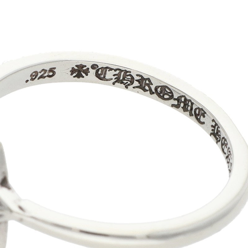 Chrome Hearts BUBBLGM STAR Silver Ring Size 8.5