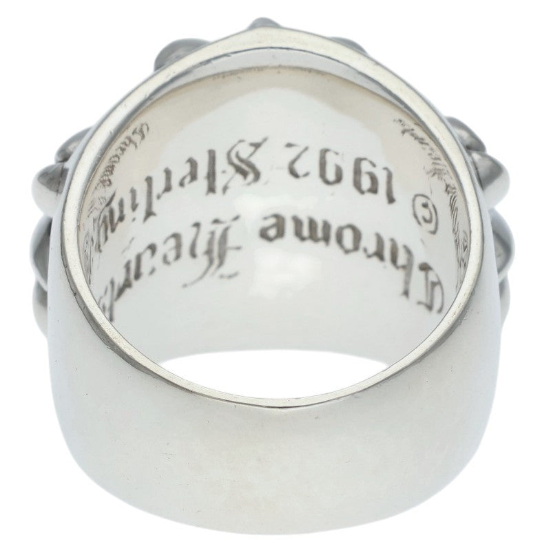 Chrome Hearts Keeper Sterling Silver Ring Size ONE SIZE