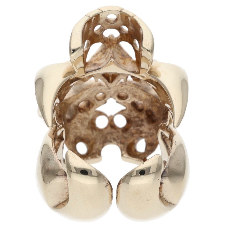 TENDERLOIN 8K Borneo Skull Gold Ring ONE SIZE Size ONE SIZE
