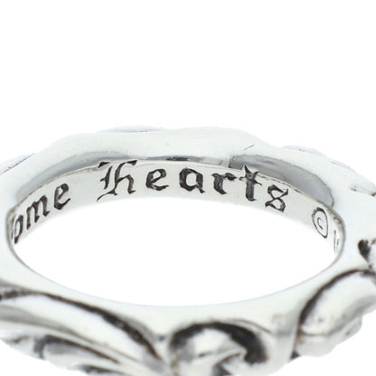 Chrome Hearts SCRL BAND Silver Ring Size 13.5