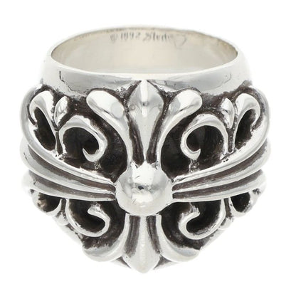 Chrome Hearts Keeper Sterling Silver Ring Size 8.5