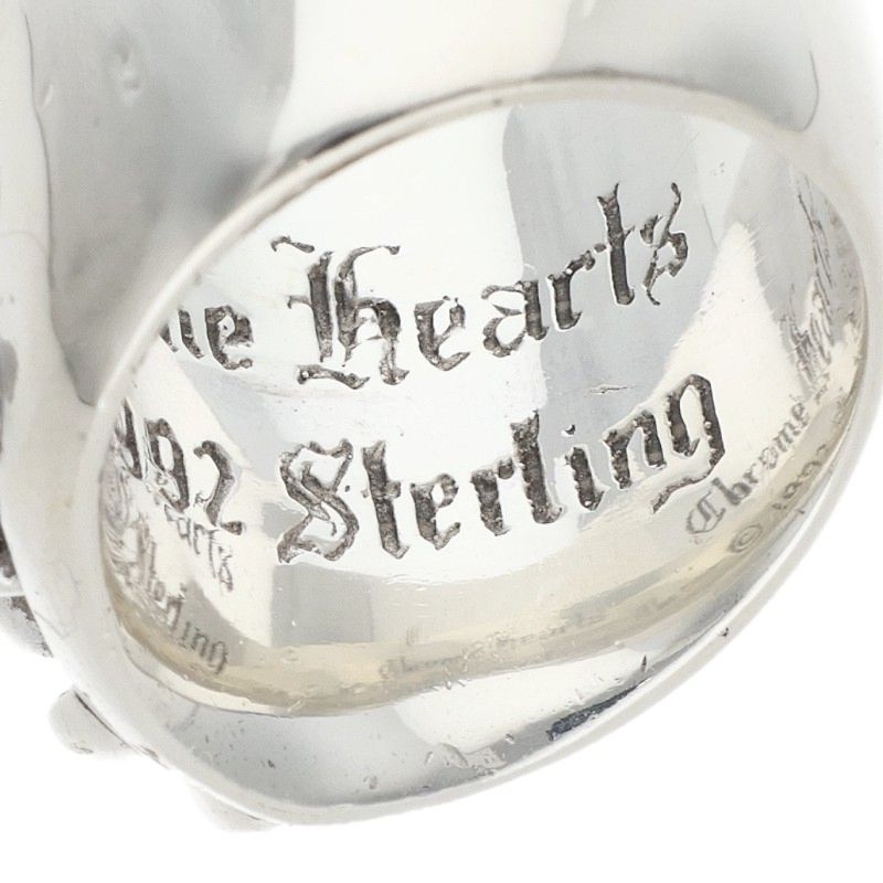 Chrome Hearts Keeper Sterling Silver Ring Size 8.5