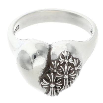 Chrome Hearts RIP HEART Silver Ring Size ONE SIZE