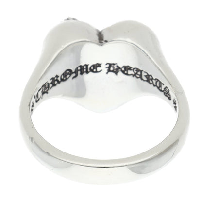 Chrome Hearts RIP HEART Silver Ring Size ONE SIZE