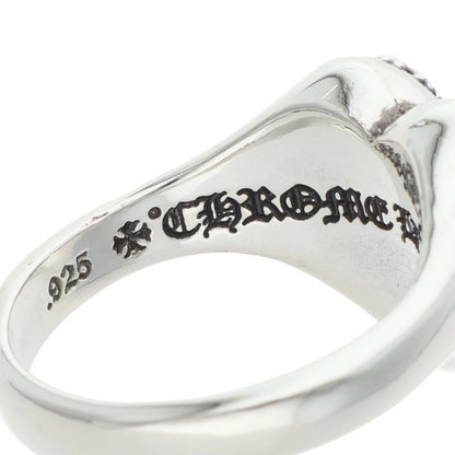 Chrome Hearts RIP HEART Silver Ring Size ONE SIZE