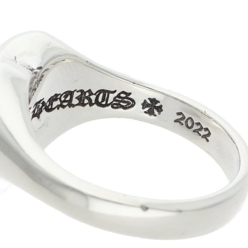 Chrome Hearts RIP HEART Silver Ring Size ONE SIZE
