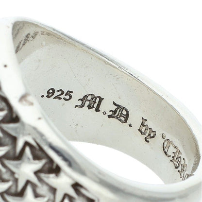 Chrome Hearts PPO CAMEO STRIPED Silver Ring Size ONE SIZE