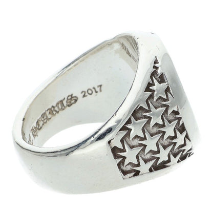 Chrome Hearts PPO CAMEO STRIPED Silver Ring Size ONE SIZE