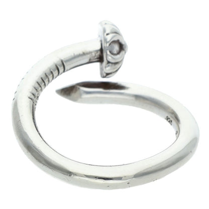 Chrome Hearts NAIL CRSBALL Silver Ring Size ONE SIZE
