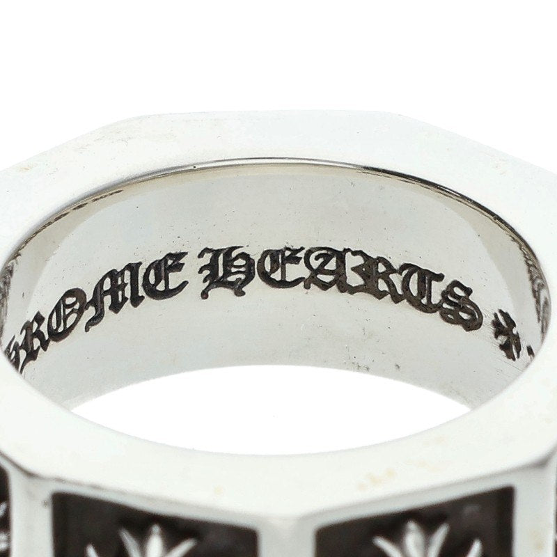 Chrome Hearts ALPHABET BLOCK CH CH PLS Ring Size ONE SIZE