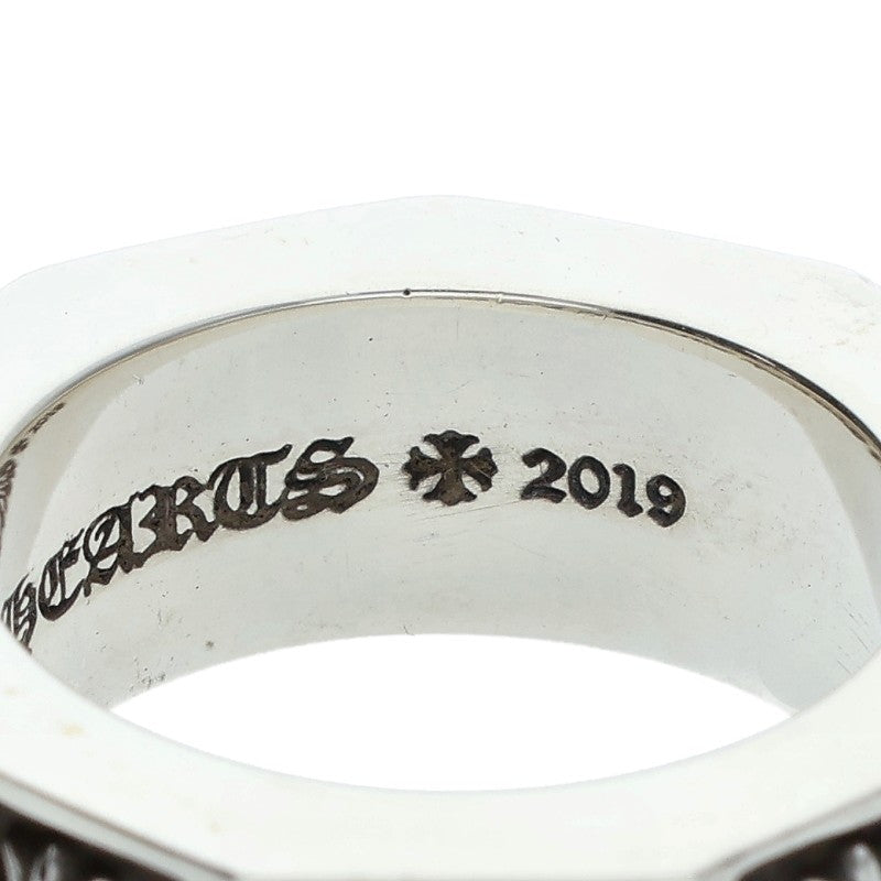 Chrome Hearts ALPHABET BLOCK CH CH PLS Ring Size ONE SIZE
