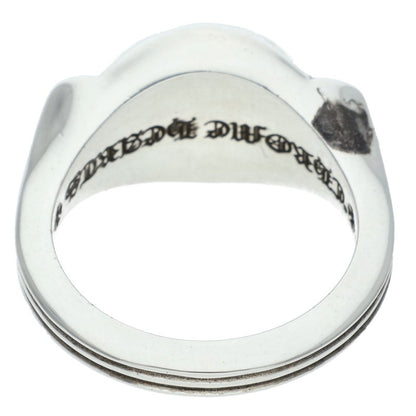 Chrome Hearts CH PLUS FLAT TOP Silver Ring 925 Size 16.5
