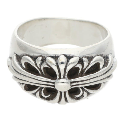 Chrome Hearts Floral Cross Silver Ring Size ONE SIZE