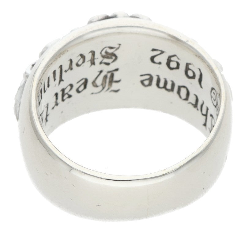 Chrome Hearts Floral Cross Silver Ring Size ONE SIZE