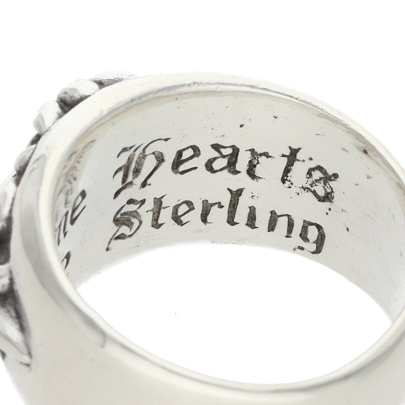 Chrome Hearts Floral Cross Silver Ring Size ONE SIZE
