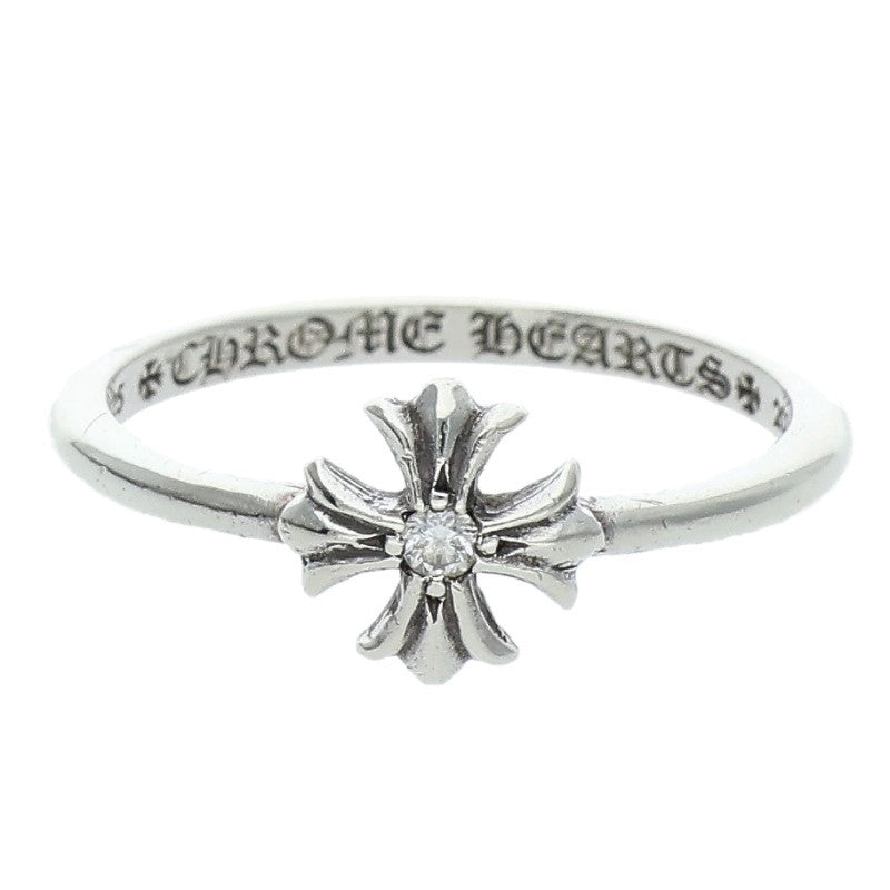 Chrome Hearts Bubblegum CH Plus 1-Dia Ring 925 Size 11.5
