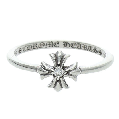 Chrome Hearts Bubblegum CH Plus 1-Dia Ring 925 Size 11.5