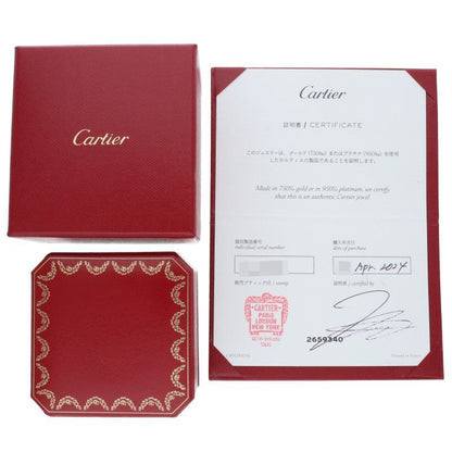Cartier Trinity Cushion Large 18K YG PG WG Ring Size 50