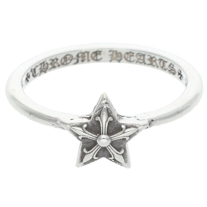 Chrome Hearts BUBBLGM STAR Silver Ring Size JP 7