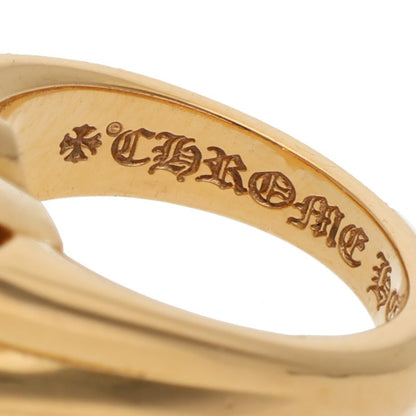 Chrome Hearts 22K Small Cutout Diamond Ring Size ONE SIZE