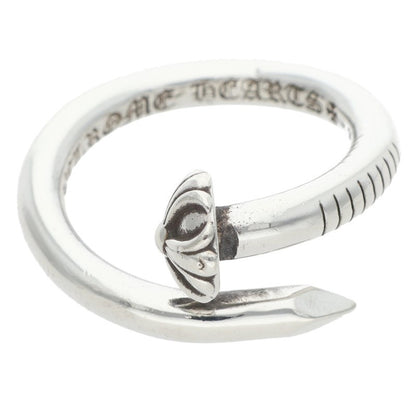 Chrome Hearts NAIL CRSBALL Silver Ring Size 16.5