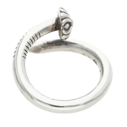 Chrome Hearts NAIL CRSBALL Silver Ring Size 16.5