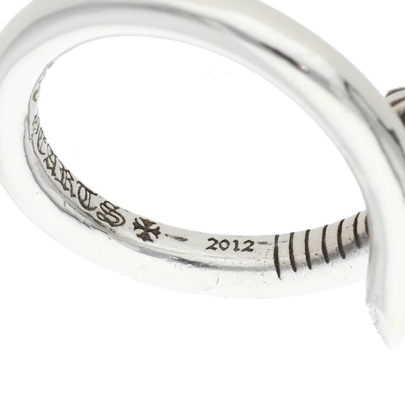 Chrome Hearts NAIL CRSBALL Silver Ring Size 16.5