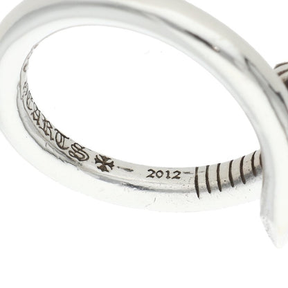 Chrome Hearts NAIL CRSBALL Silver Ring Size 16.5
