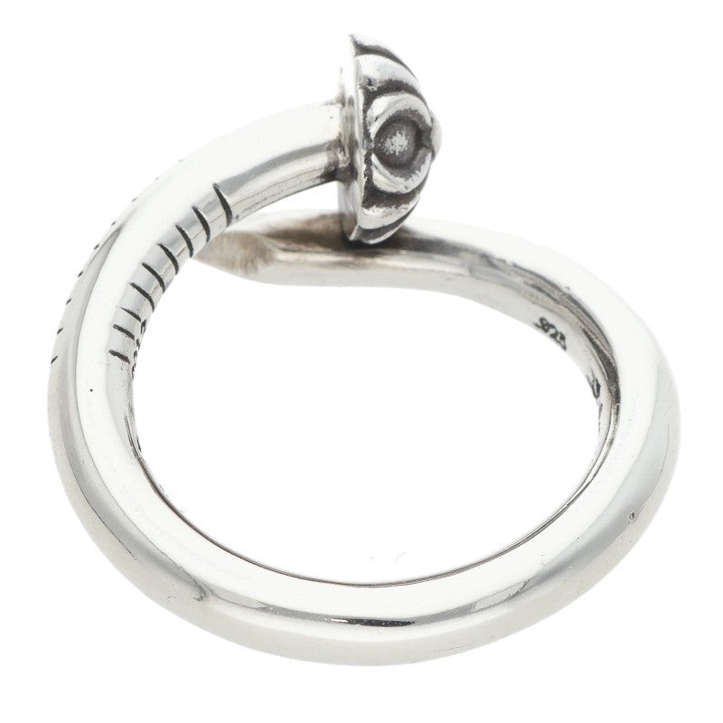 Chrome Hearts NAIL CRSBALL Silver Ring Size ONE SIZE