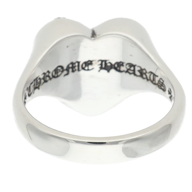 Chrome Hearts RIP HEART Silver Ring Size ONE SIZE
