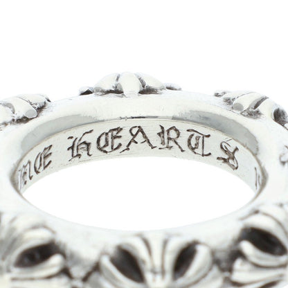 Chrome Hearts CROSS BAND Silver Ring Size 8.5