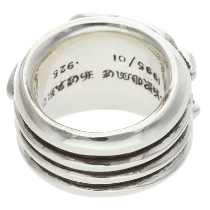 Chrome Hearts DAGGER HEART Silver Ring Size JP 16.5